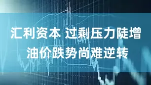 汇利资本 过剩压力陡增 油价跌势尚难逆转